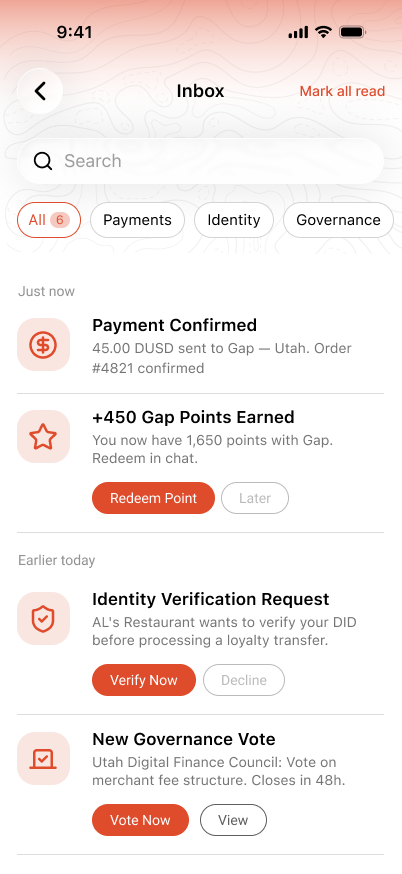 Verified alerts & approvals